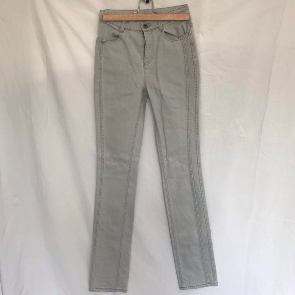 Stella McCartney High Rise Gray Jeans